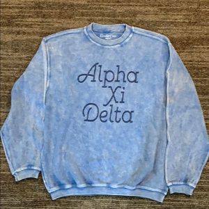 Oversized Sorority crew neck
